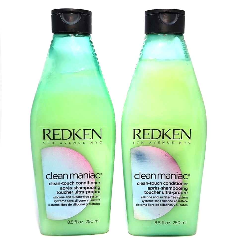 LOT 2pcs Redken Clean Maniac Clean-Touch Conditioner 8.5 fl.oz